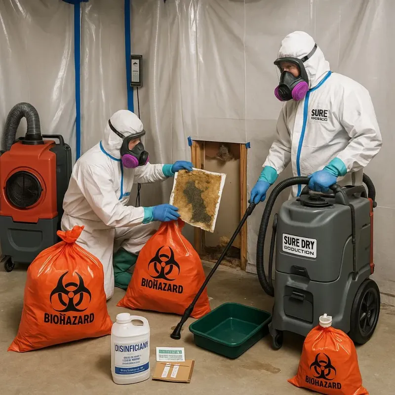 Contaminated Water Handling Protocols process in Basile, LA